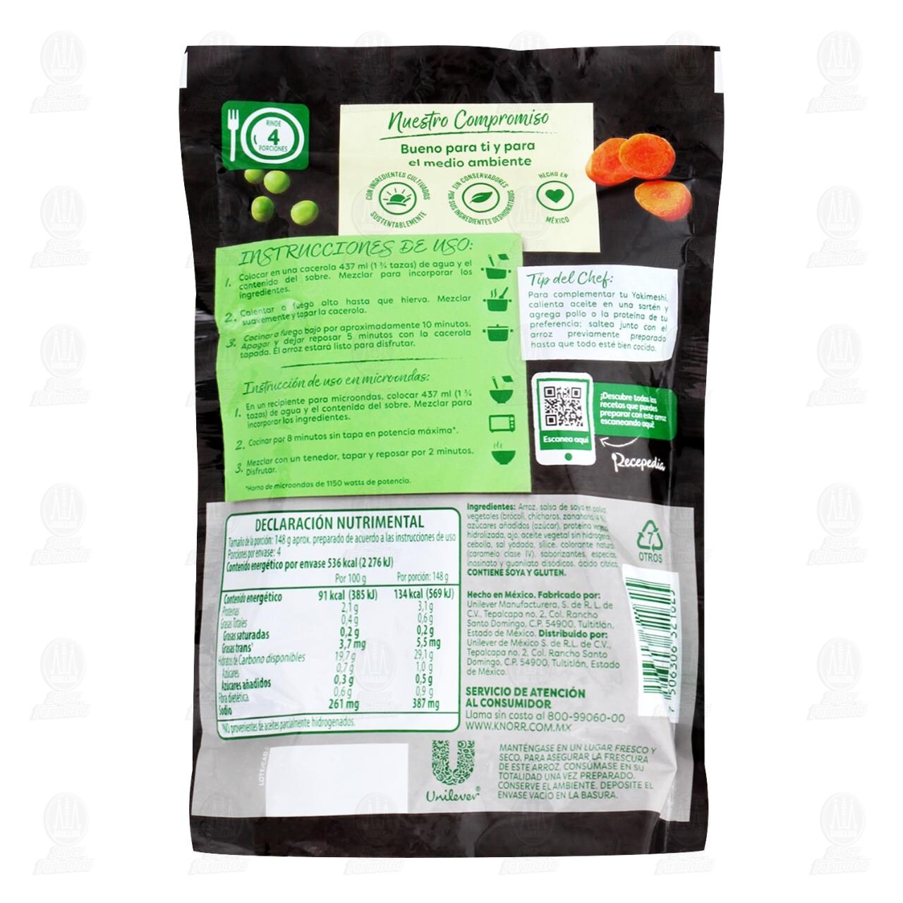 Arroz Yakimeshi Knorr, 155 gr. image number 1