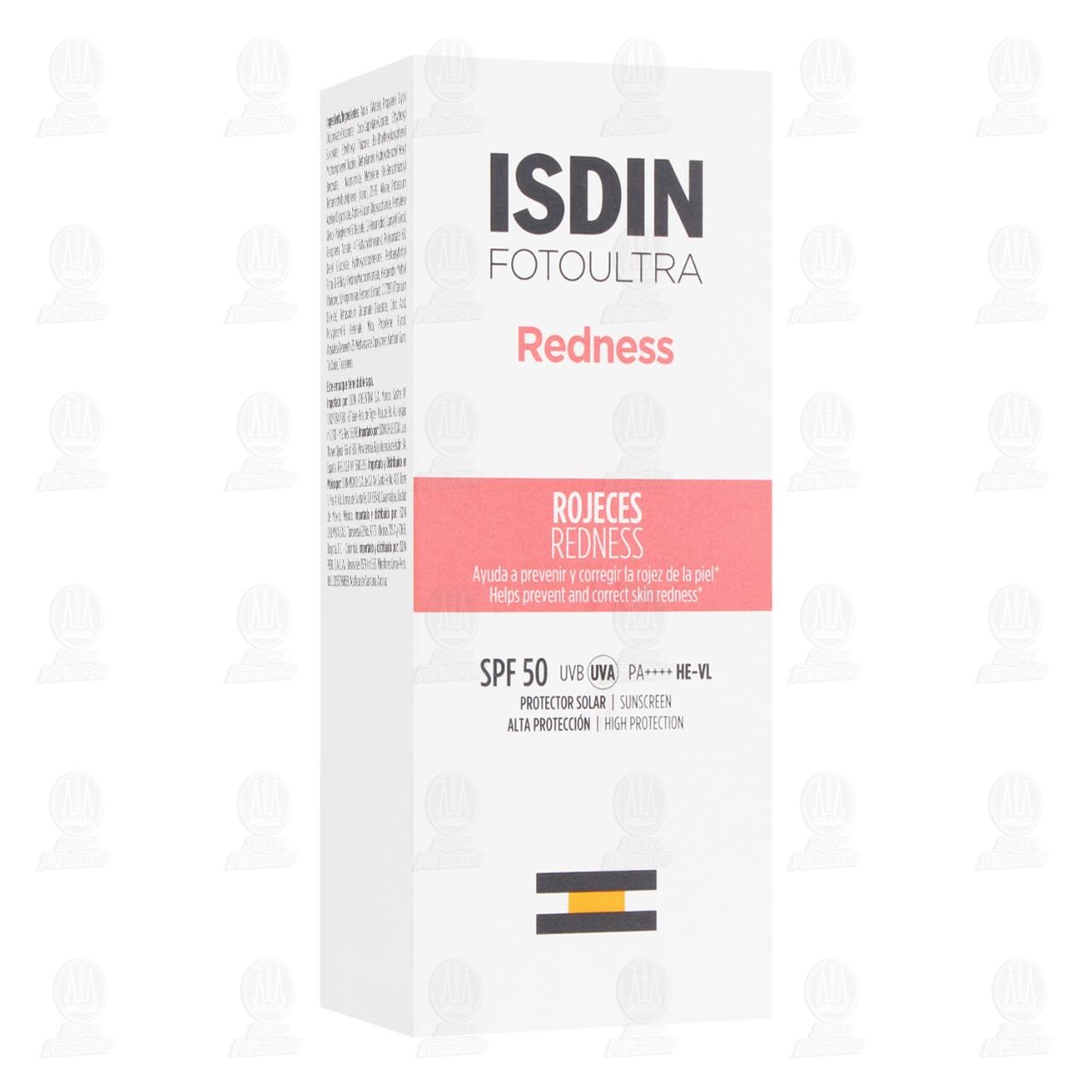 Isdin Fotoultra Redness Prevención y Corrección a la Rojez de la piel SPF50, 50 ml.