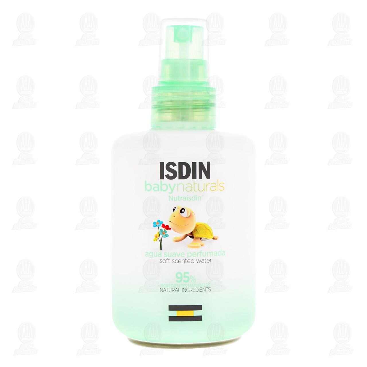 Isdin Baby Naturals Agua Suave Perfumada, 200 ml. image number 1