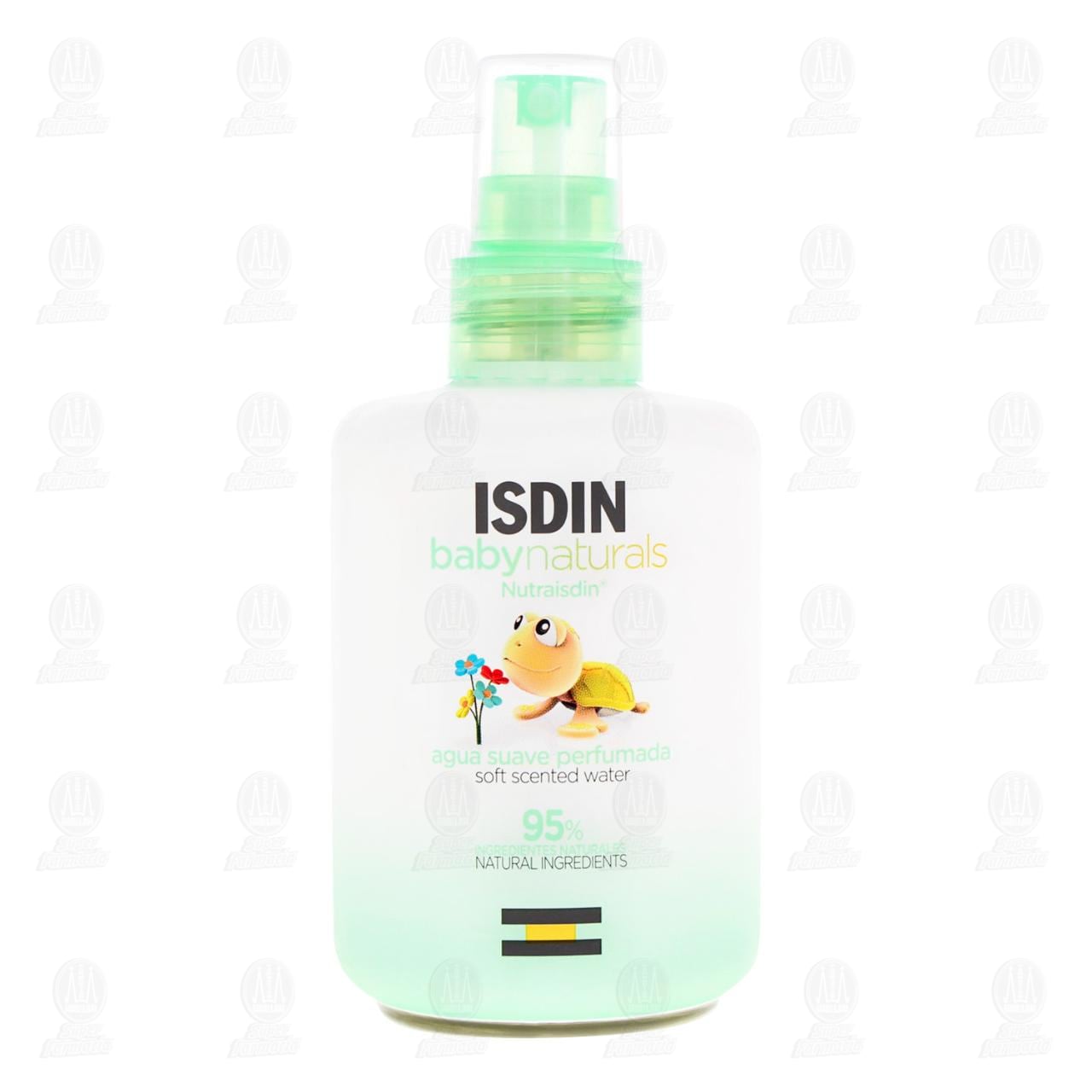Isdin Baby Naturals Agua Suave Perfumada, 200 ml. image number 1