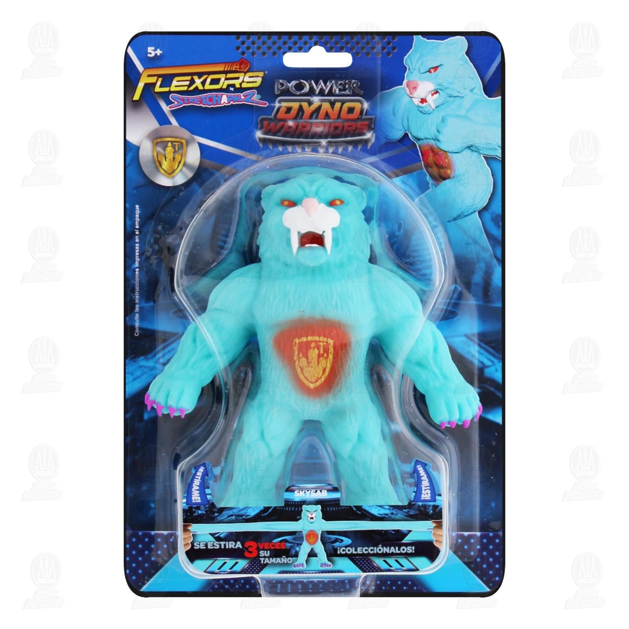 Juguete Figura Flexible Flexors Dyno Warriors Diferentes Modelos, 1 pz. image number 1