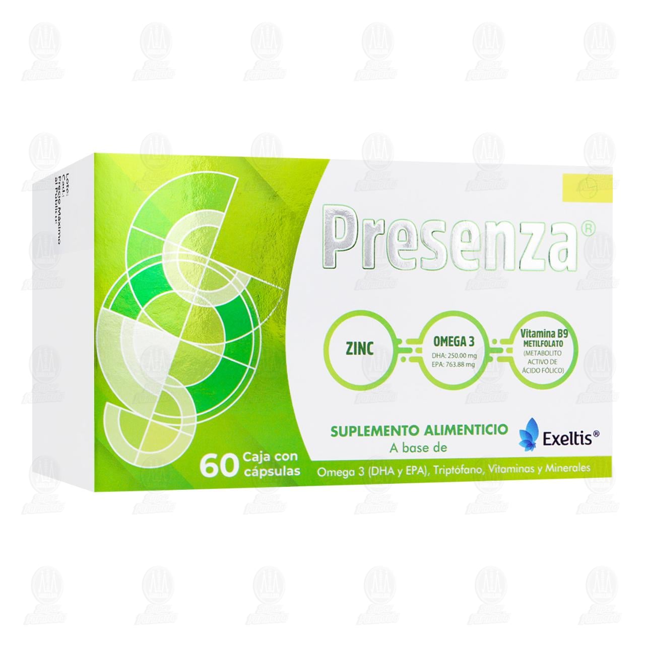 Presenza, 60 C&aacute;psulas. image number 0