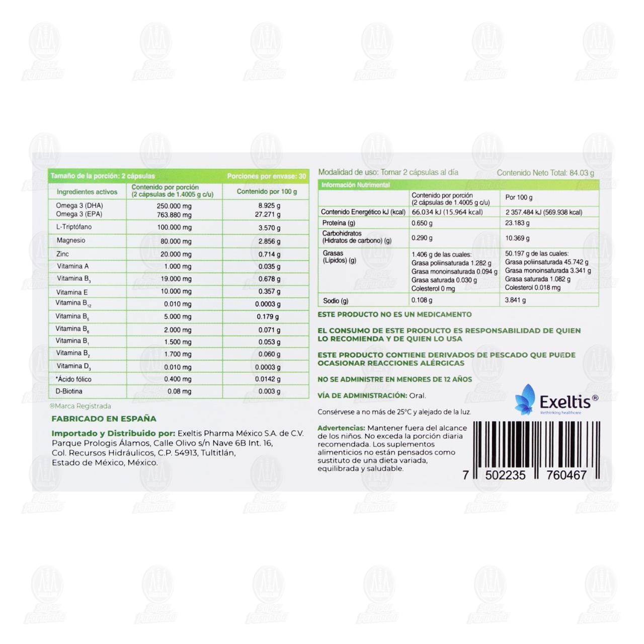 Presenza, 60 C&aacute;psulas. image number 2