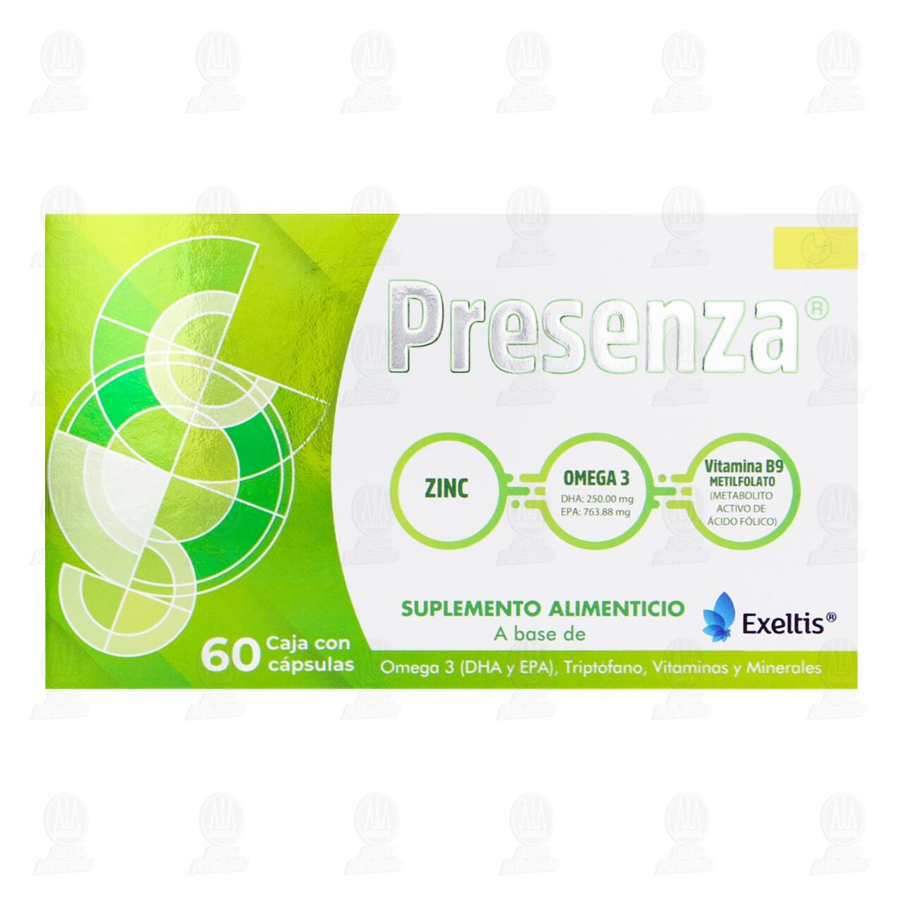 Presenza, 60 C&aacute;psulas. image number 1