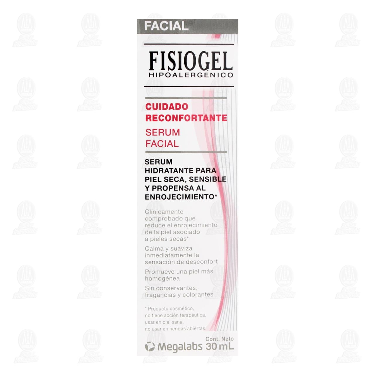 Serum Hidratante Facial Fisiogel para Piel Seca, Sensible y Propensa al Enrojecimiento Cuidado Reconfortante, 30 ml. image number 1