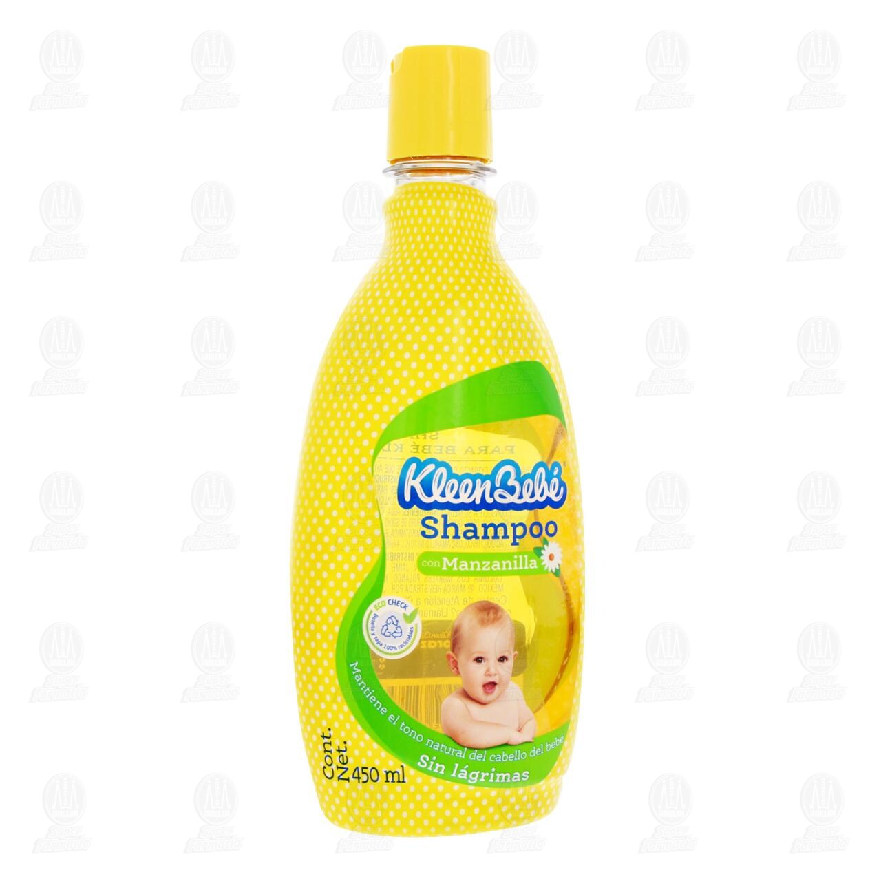 Shampoo para Bebé KleenBebé con Manzanilla, 450 ml. image number 0