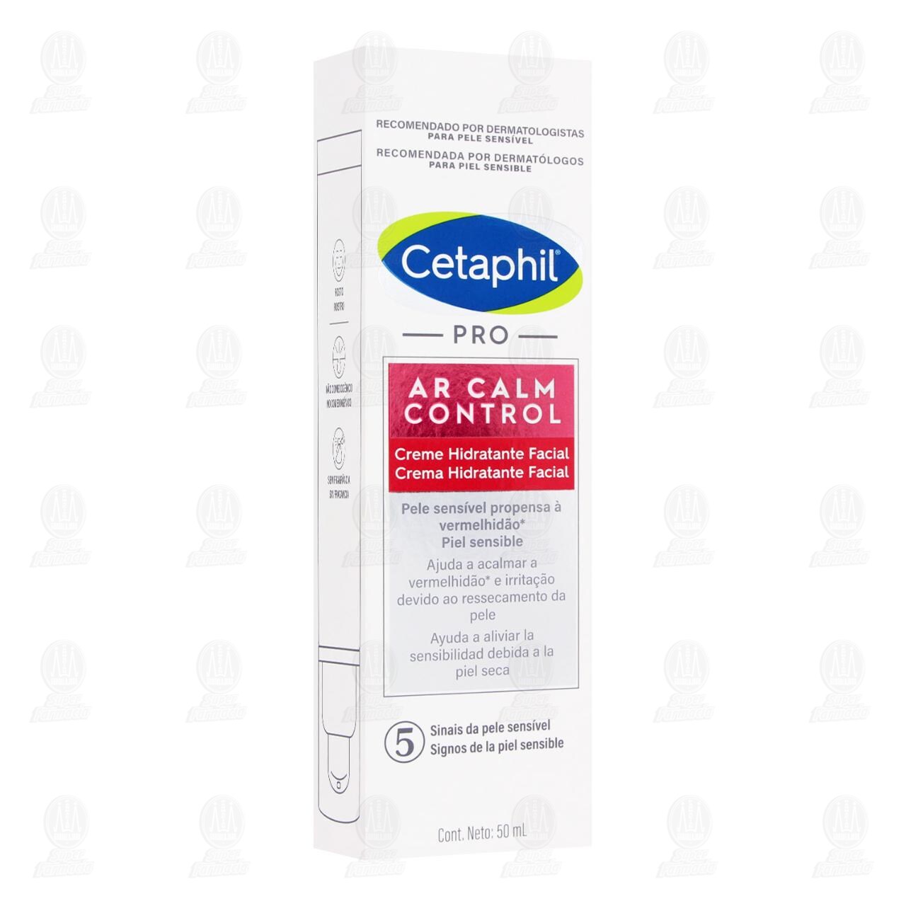 Cetaphil Pro Ar Calm Control Crema Hidratante Facial, 50 ml.