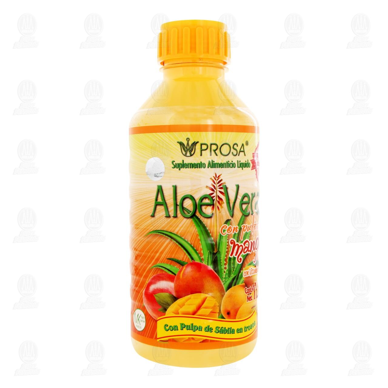 Aloe Vera Prosa con Pulpa de Mango, 1 l.
