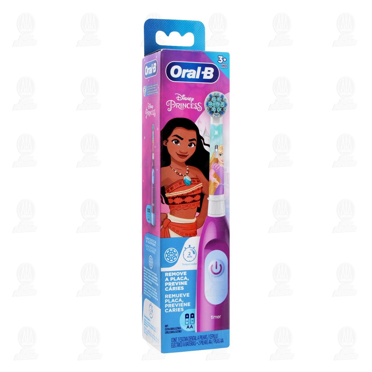 Cepillo de Dientes El&eacute;ctrico Oral-B Disney Princess, 1 pza. image number 0