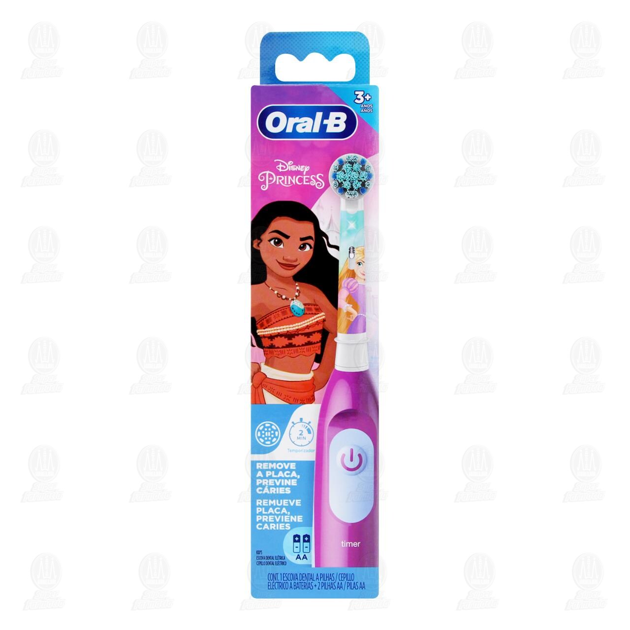 Cepillo de Dientes El&eacute;ctrico Oral-B Disney Princess, 1 pza. image number 1