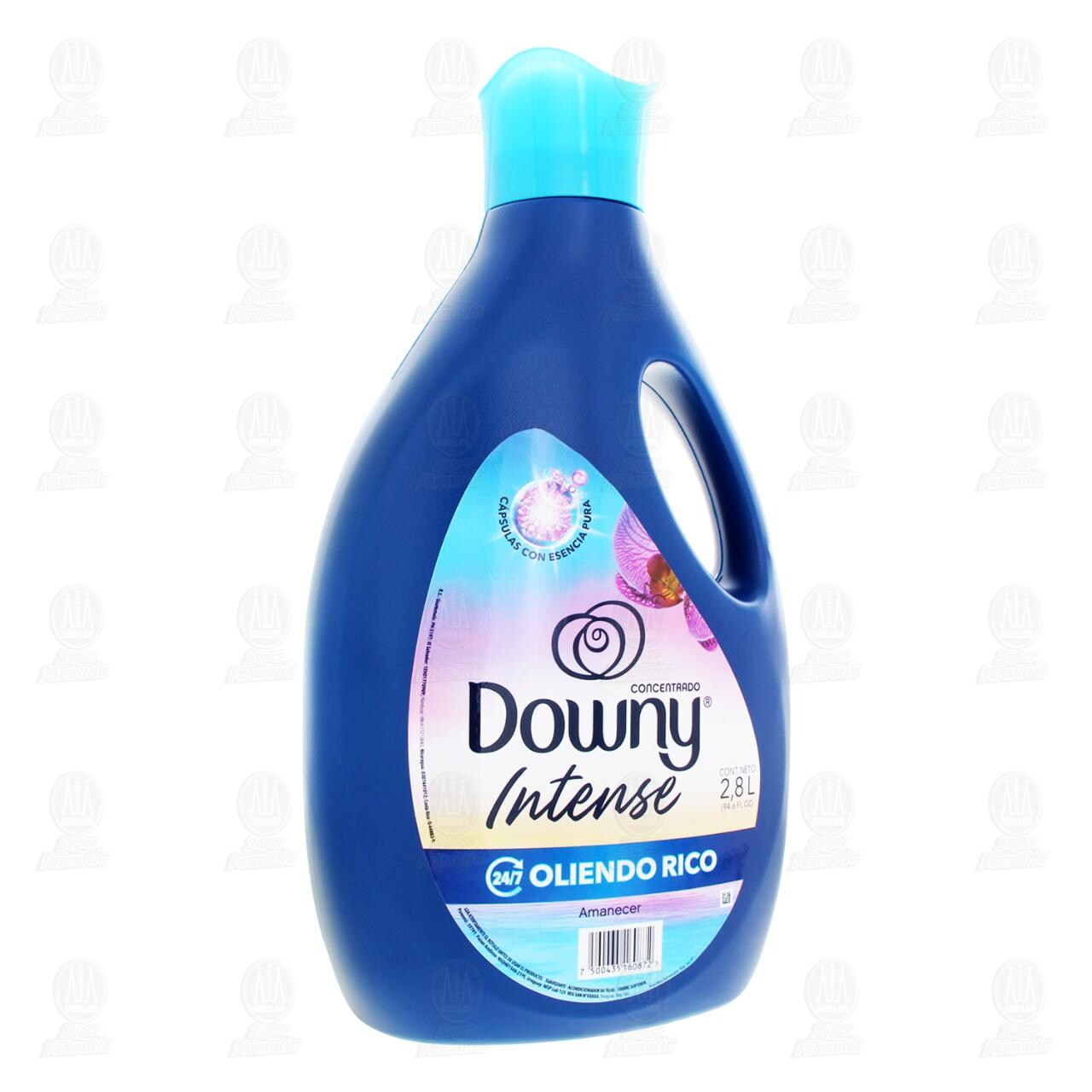 Suavizante de Telas Downy Intense Concentrado Amanecer, 2.8 l.