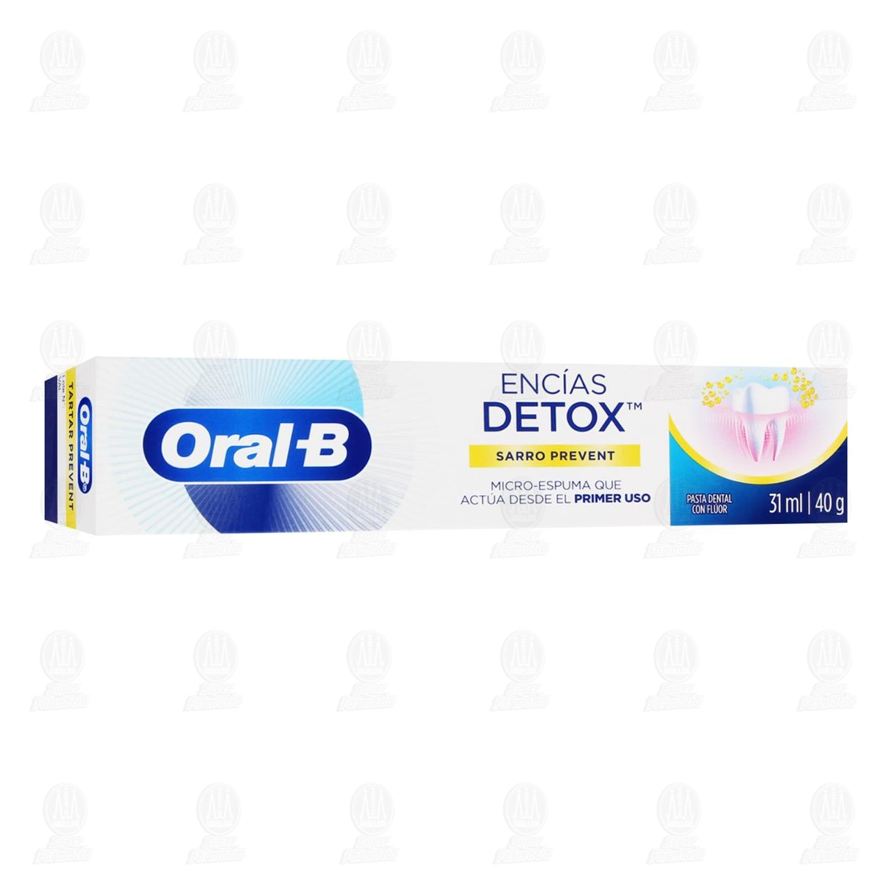 Imagen para Pastal Dental Oral-B Gengiva Detox Sarro Prevent, 40 gr.