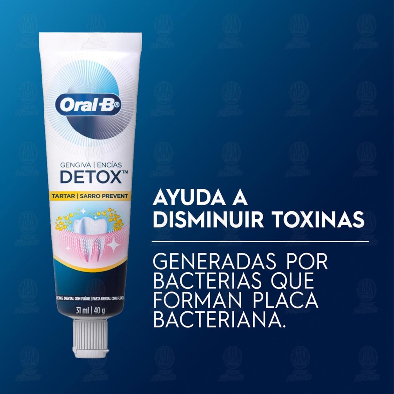 Pastal Dental Oral-B Gengiva Detox Sarro Prevent, 40 gr. image number 2