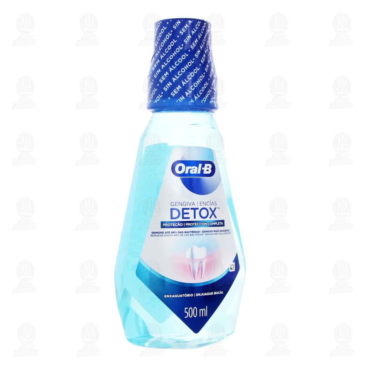 Imagen para Enjuague Bucal Oral-B Gengiva Encías Detox, 500 ml.