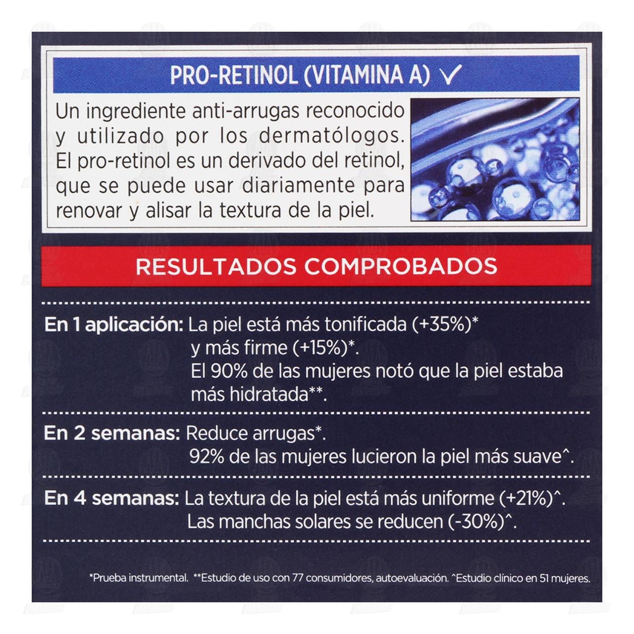 Crema Facial L'Or&eacute;al Paris Revitalift Pro-Retinol Cuidado Diario FPS 17 Anti-arrugas, 50 ml. image number 2