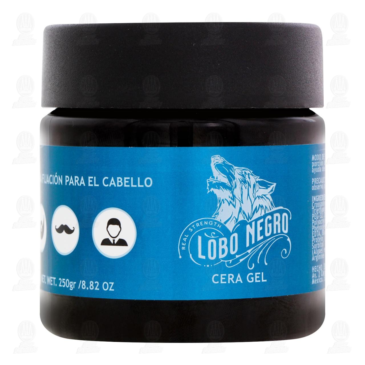 Cera Gel para Cabello Lobo Negro, 250 gr. image number 0