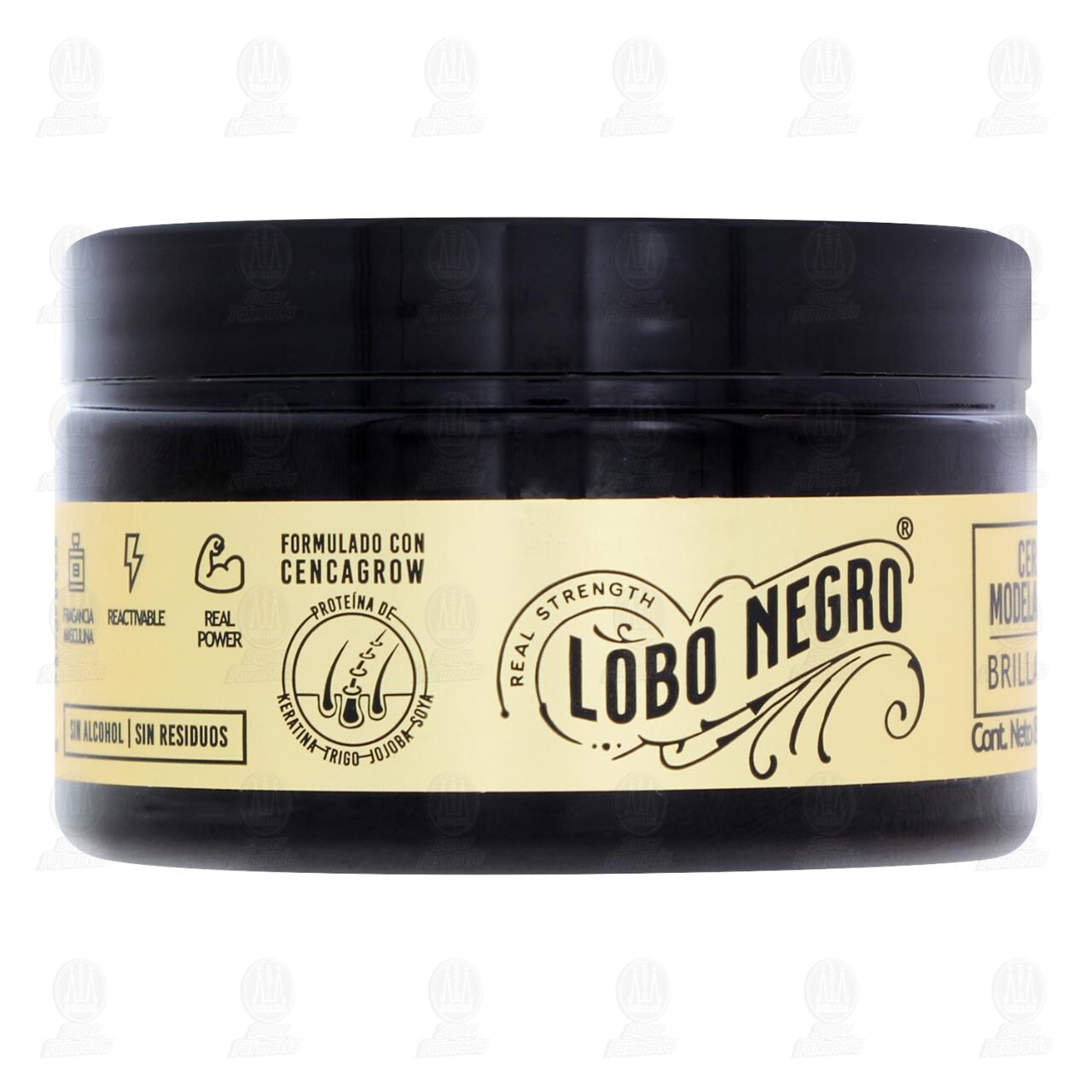 Cera Modeladora Lobo Negro Brillante, 85 gr. image number 0