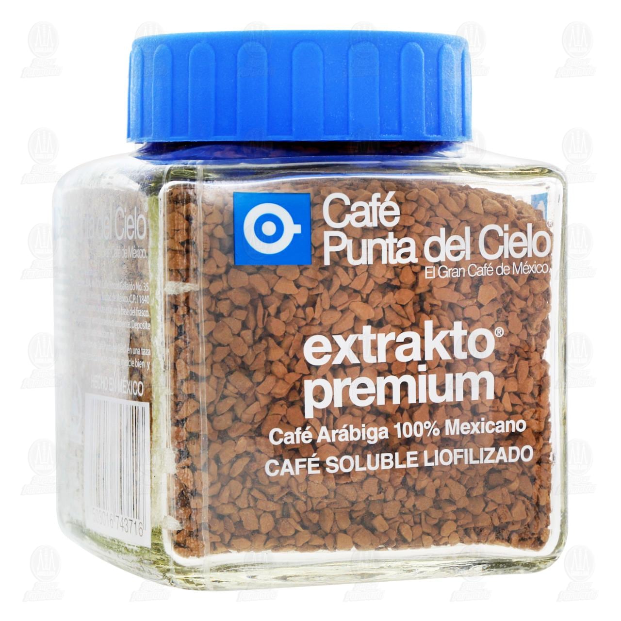 Caf&eacute; Soluble Liofolizado Punta del Cielo Extrakto Premium, 110 gr.