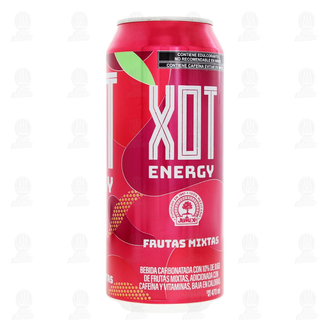 Bebida Xot Energy Frutas Mixtas, 470 ml. image number 0