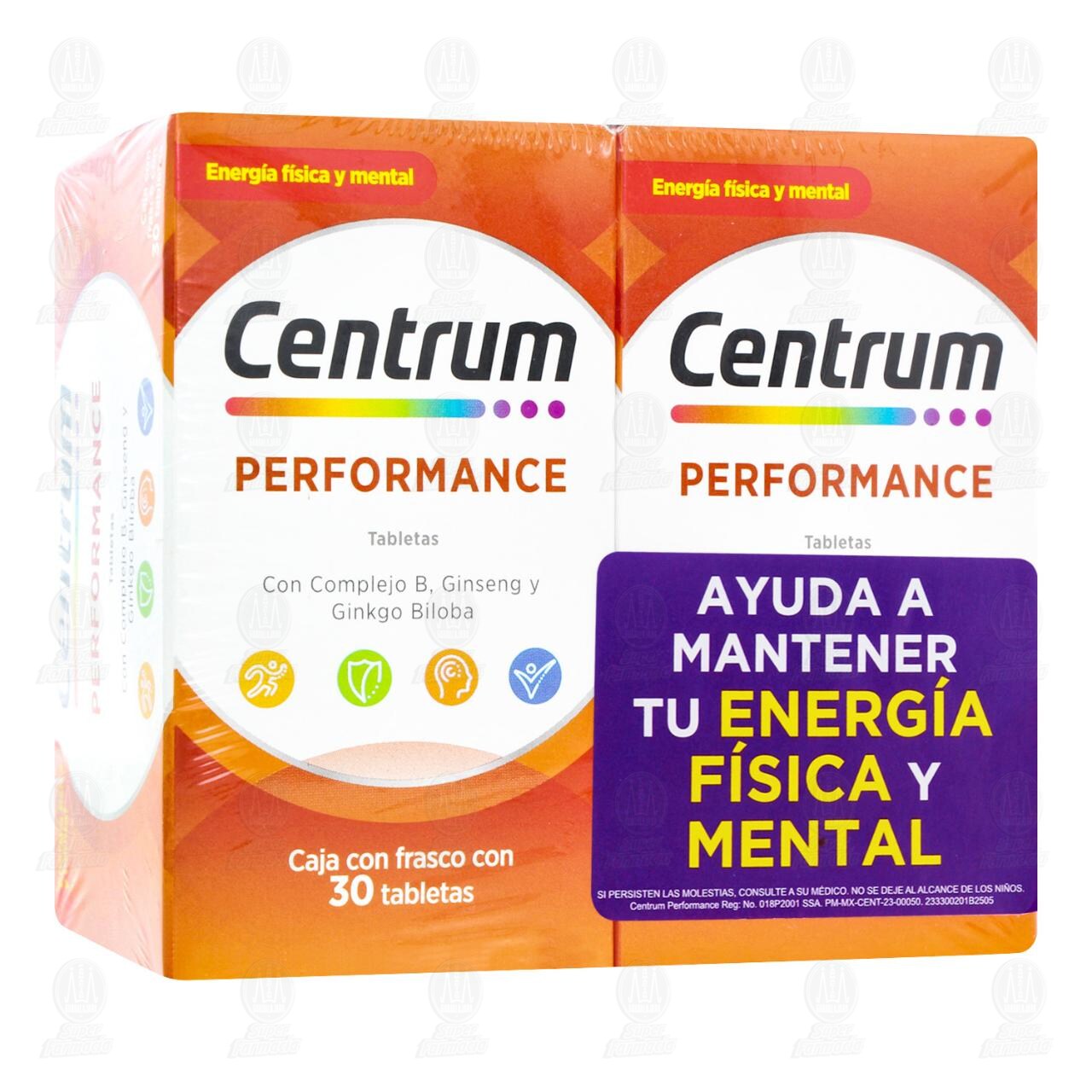 Pack Centrum Performance, 2 Cajas con 30 Tabletas c/u. image number 0