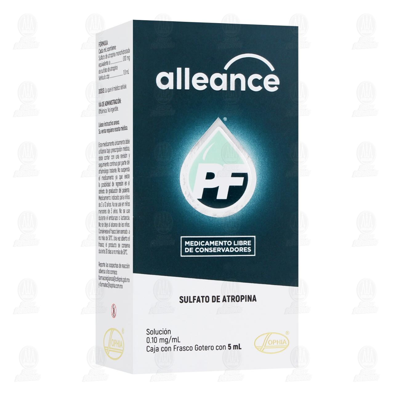 Alleance PF Oft&aacute;lmico 0.10mg/ml Solucion gotas, 5 ml.