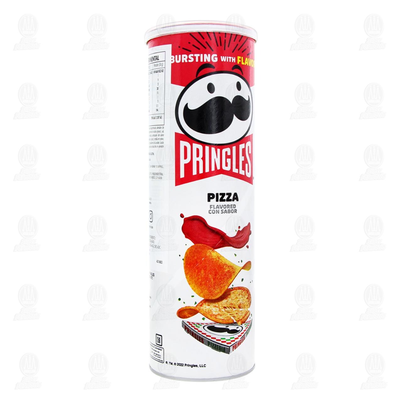 Papas Pringles Sabor Pizza, 158 gr. image number 0