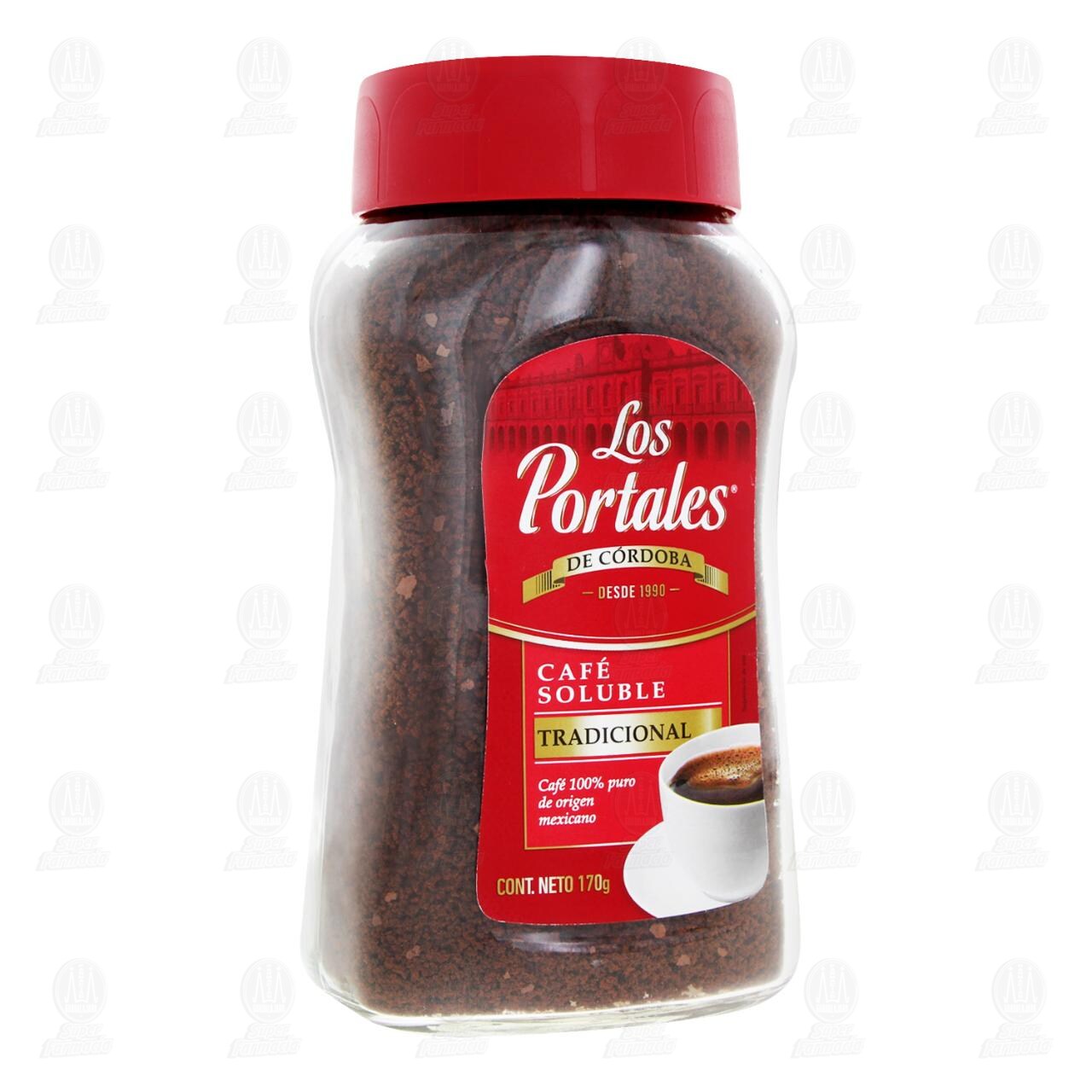 Caf&eacute; Soluble Los Portales de C&oacute;rdoba Tradicional, 170 gr. image number 0