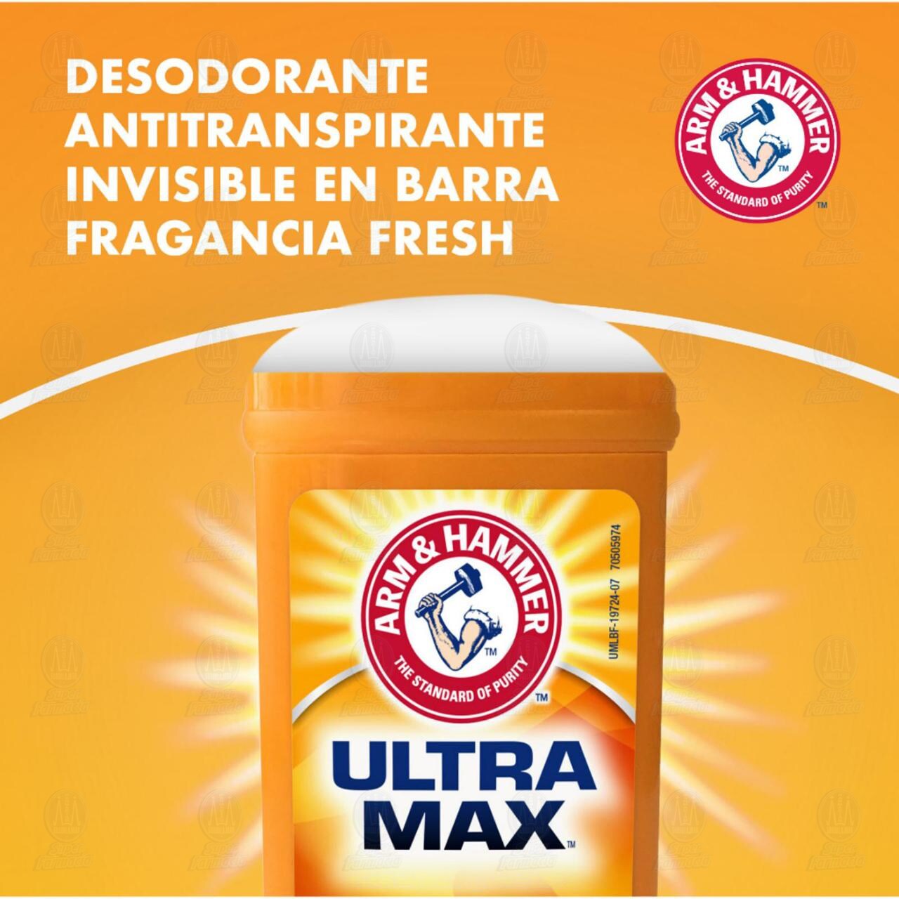 Arm & Hammer Desodorante Antitranspirante Ultra Max en Barra, 73 gr. image number 3