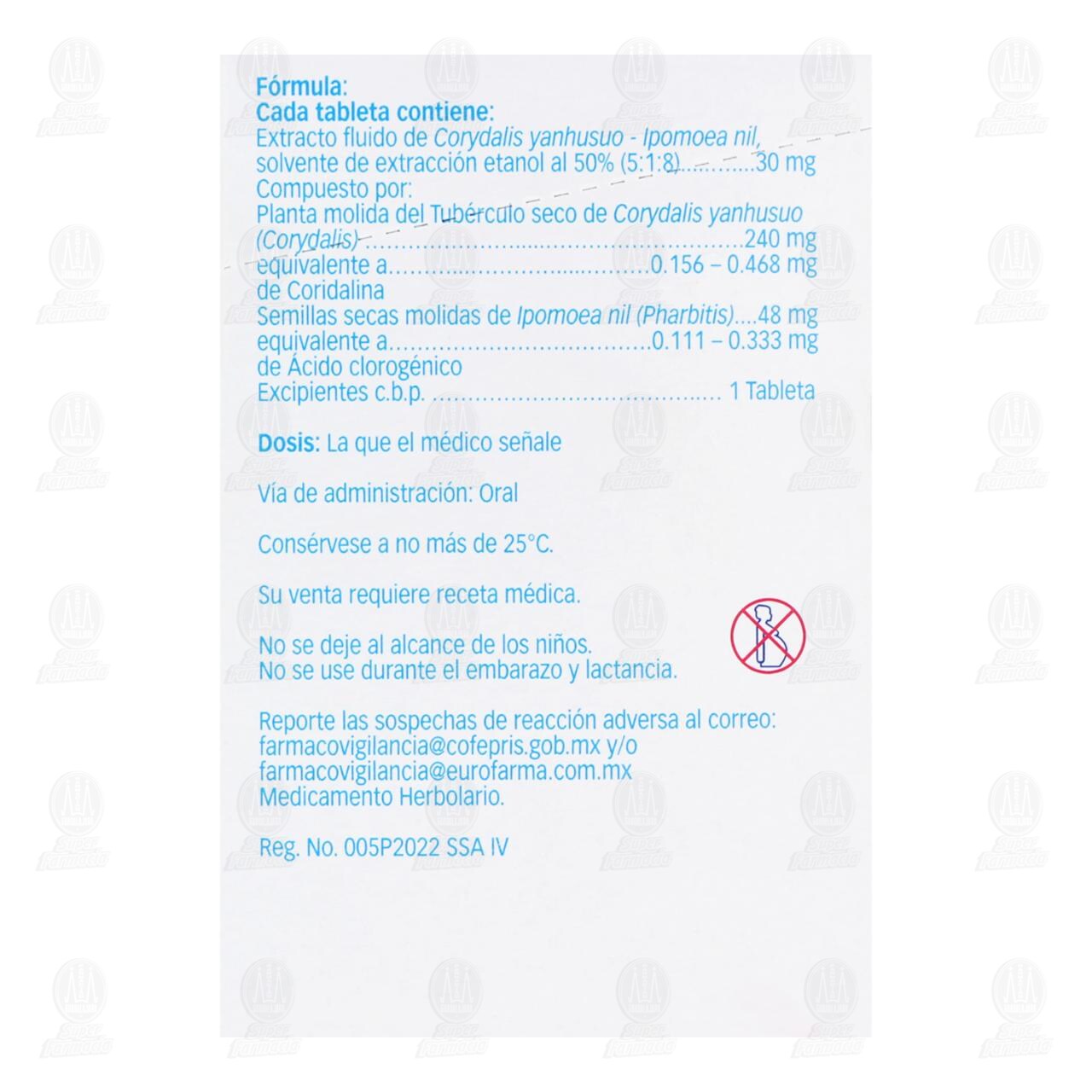 Dystalis 30 mg, 30 Tabletas. image number 2