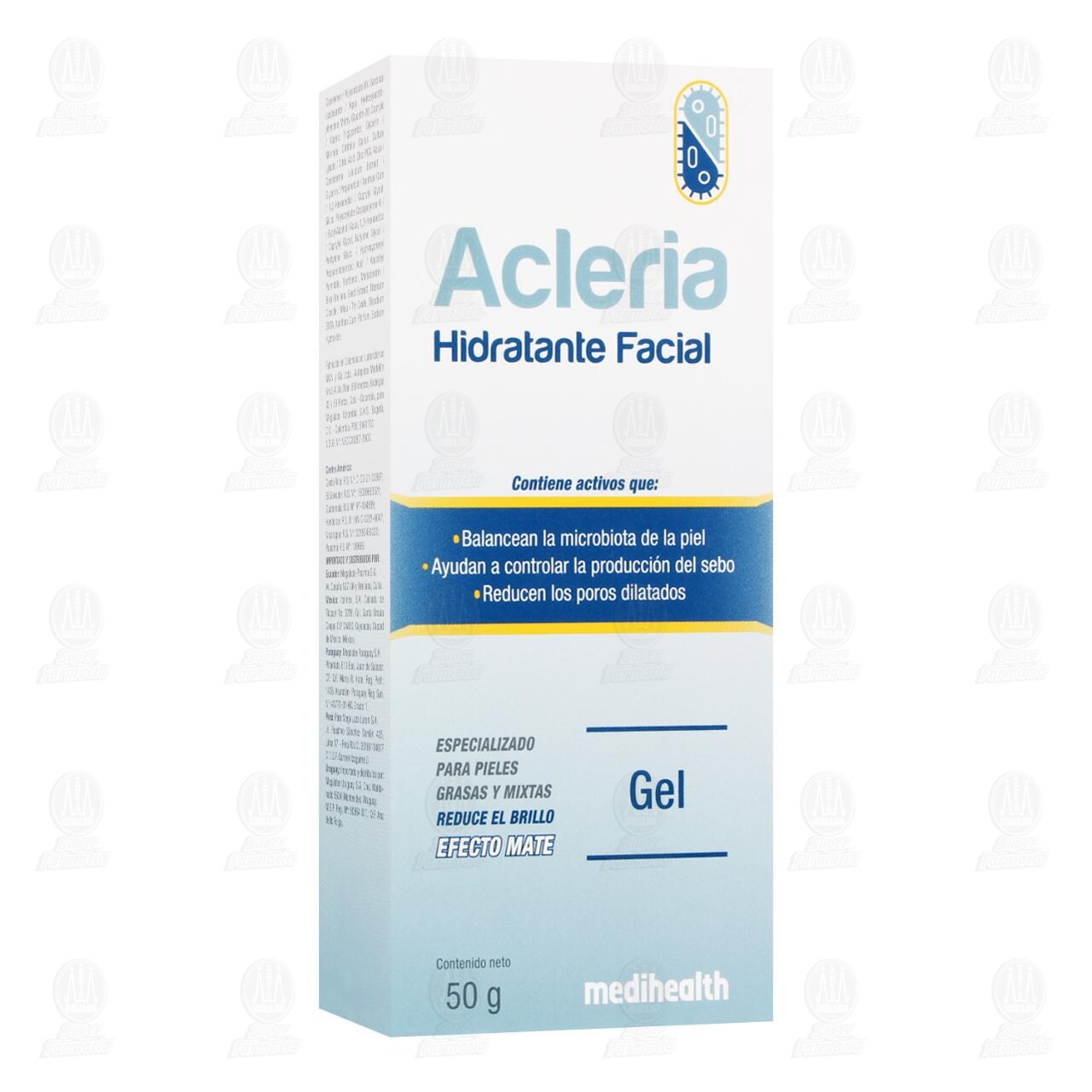 Hidratante Facial Acleria Gel, 50 gr. image number 0