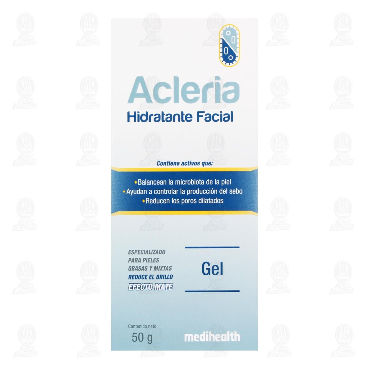 Hidratante Facial Acleria Gel, 50 gr. image number 1