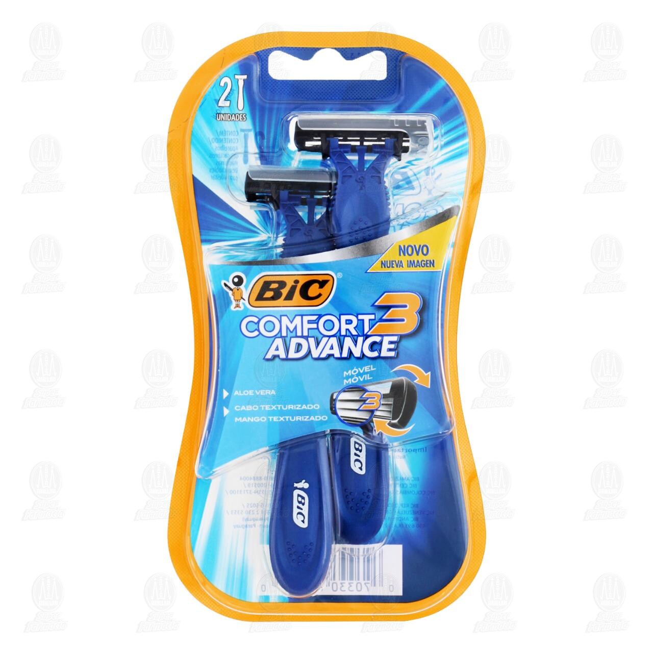 Rastrillo Bic Comfort 3 Advance, 2 pzas. image number 0