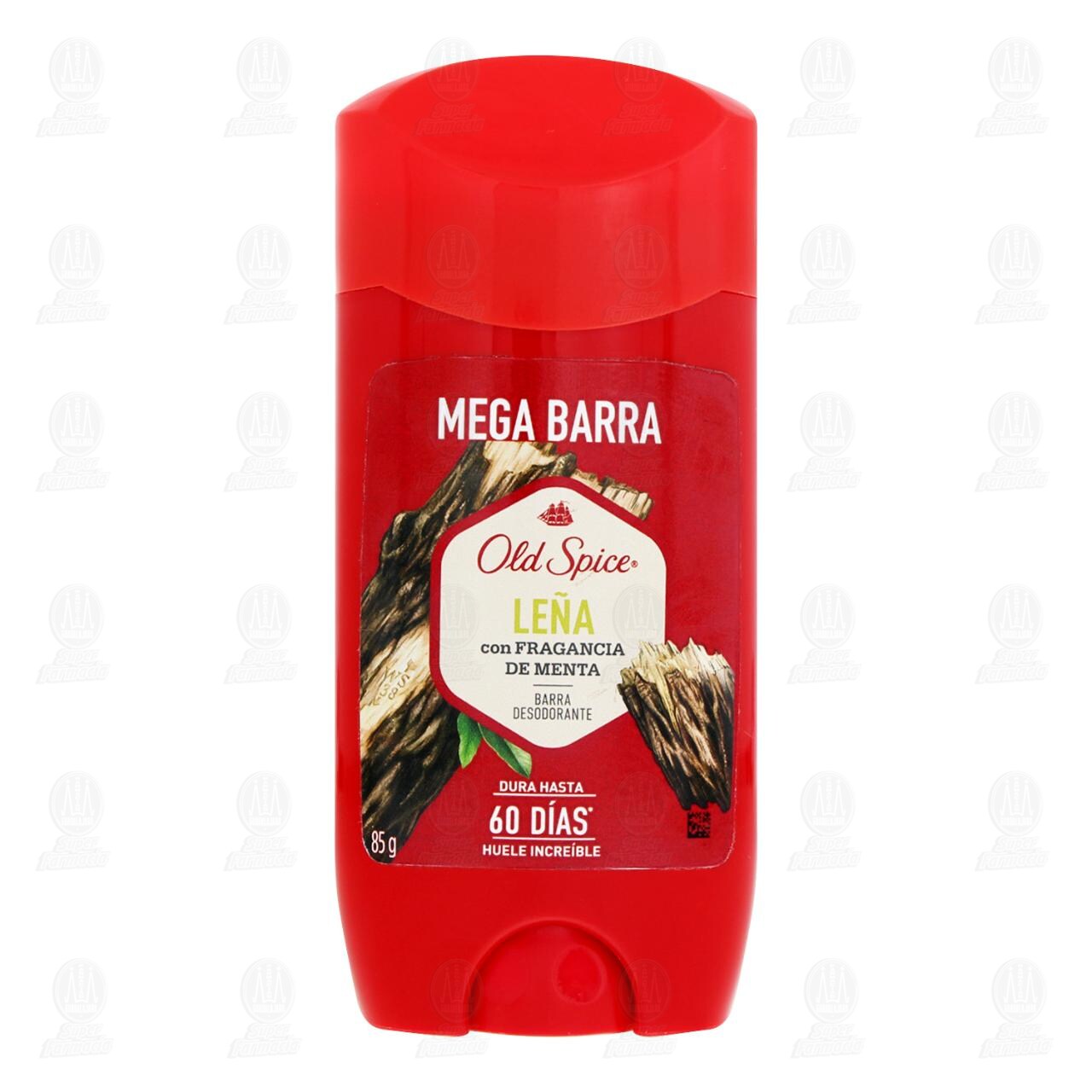 Desodorante Old Spice Le&ntilde;a con Fragancia de Menta en Barra, 85 gr. image number 1