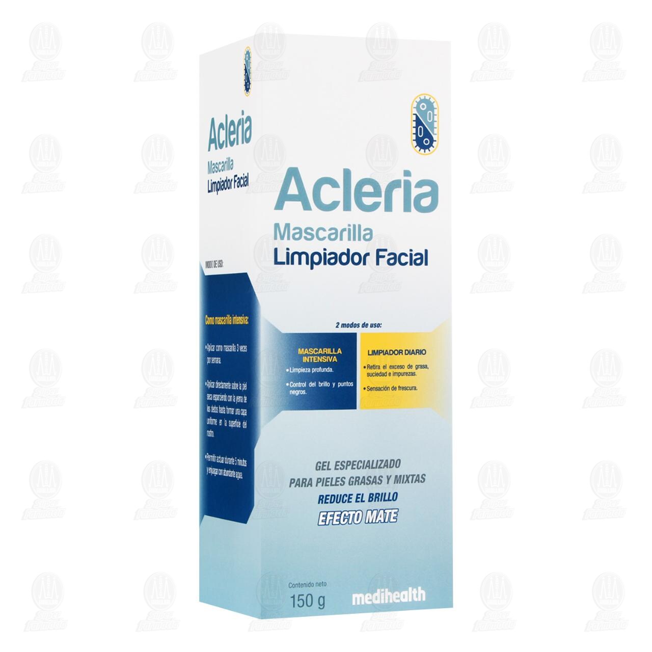 Limpiador Facial Acleria Mascarilla, 150 gr. image number 0