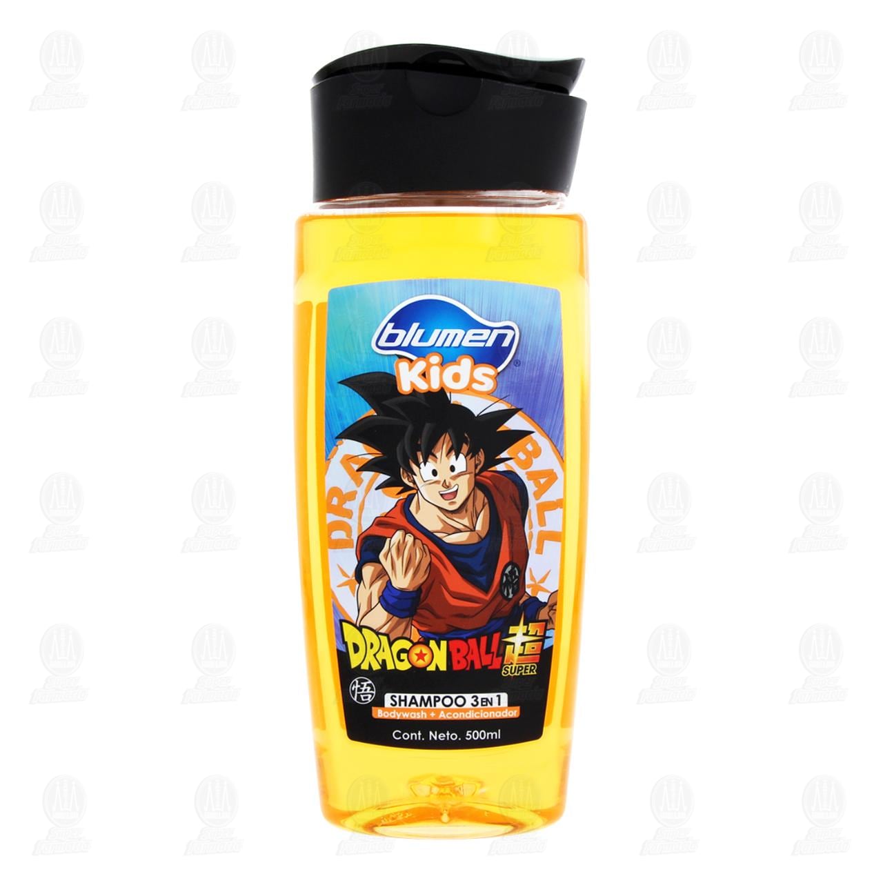 Shampoo 3 en 1 Blumen Kids Dragon Ball Super, 500 ml. image number 1