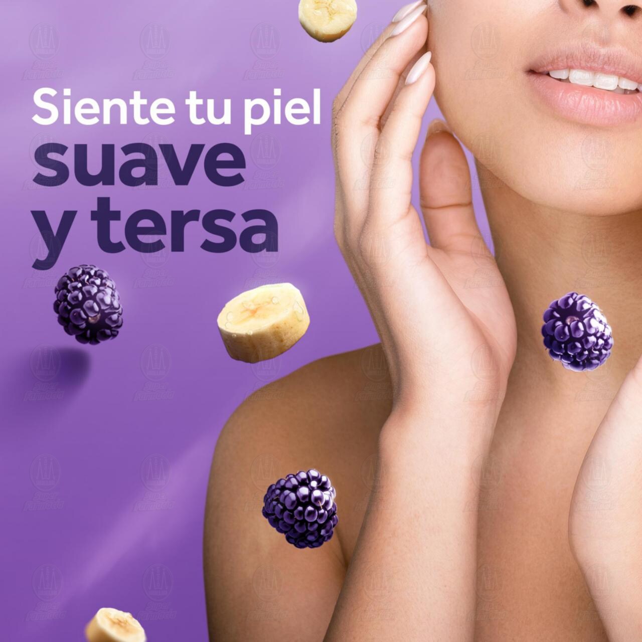 Jab&oacute;n L&iacute;quido Corporal Palmolive Smoothie For Your Skin Cremoso, 390 ml. image number 3