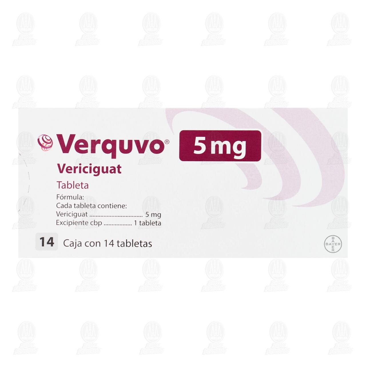 Verquvo 5 mg, 14 Tabletas. image number 2