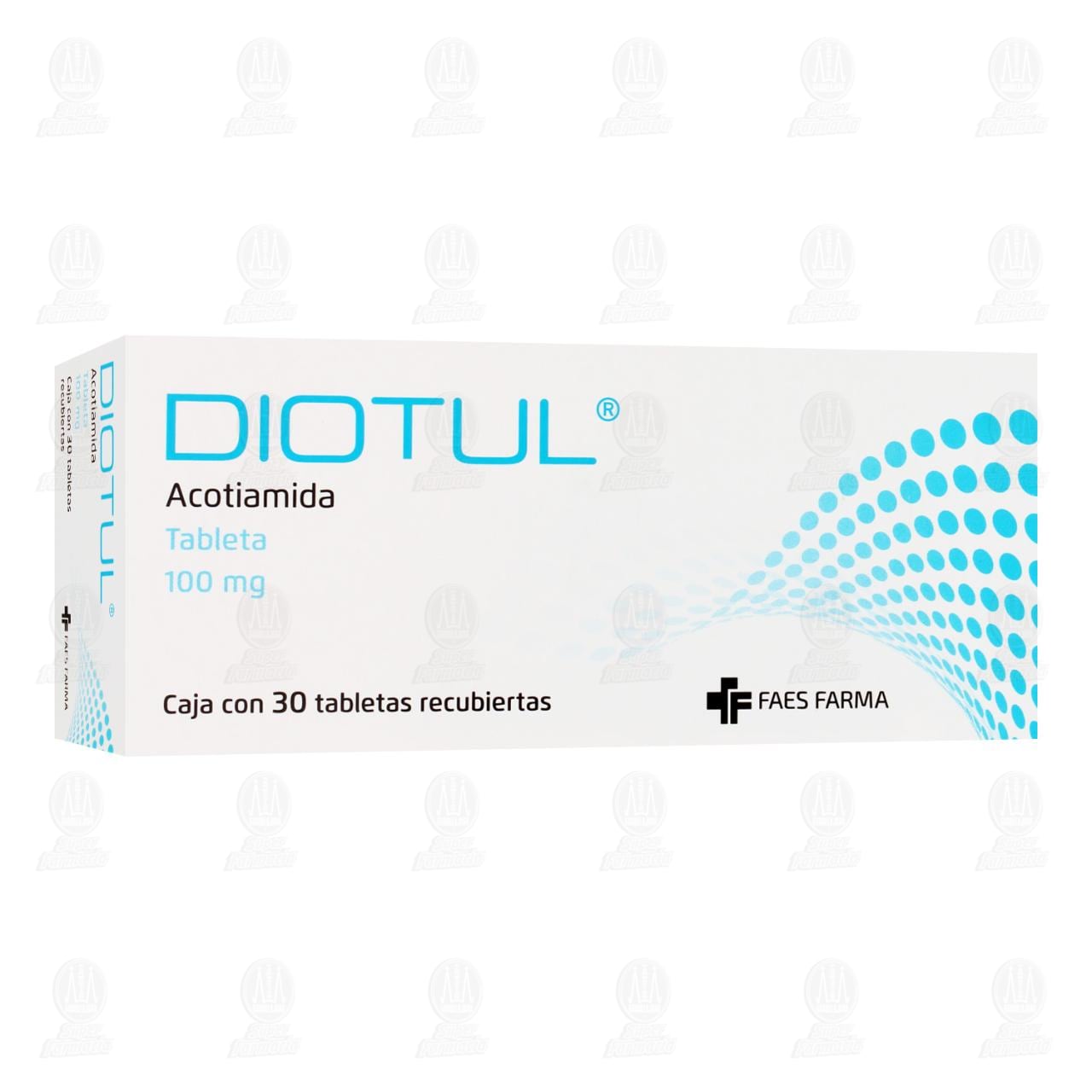 Diotul 100 mg, 30 Tabletas.