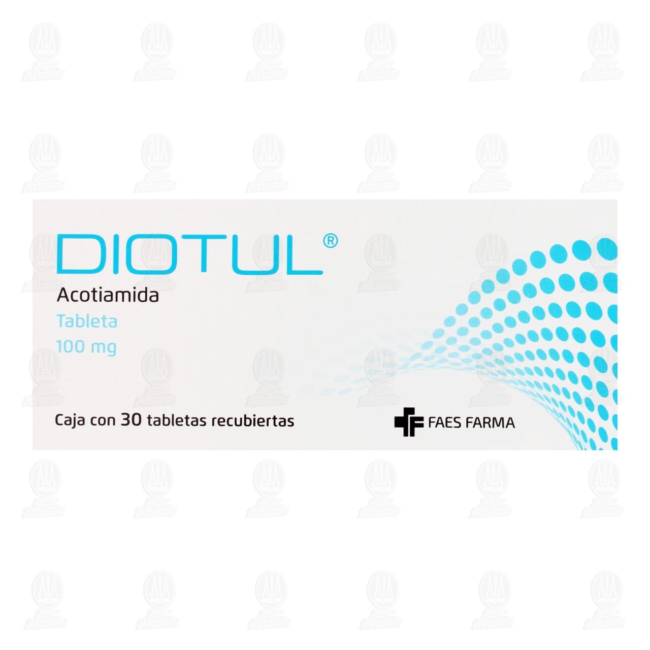 Diotul 100 mg, 30 Tabletas. image number 1