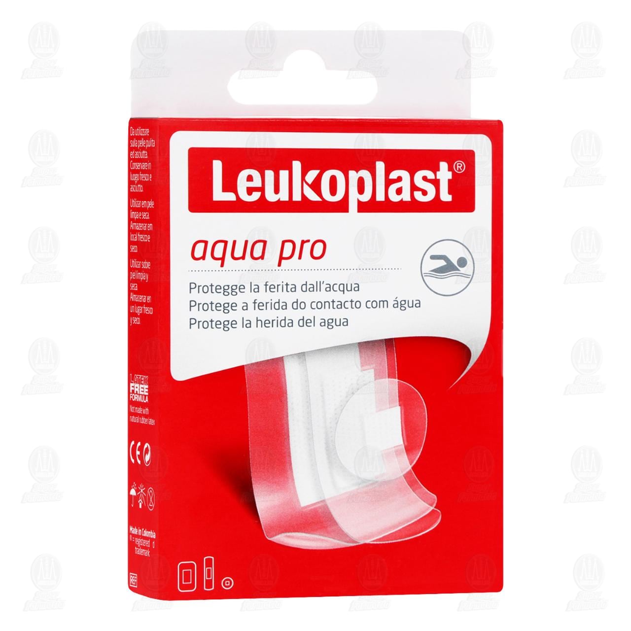 Imagen para Curas Leukoplast Aqua Pro Varios Tamaños, 20 pzas.