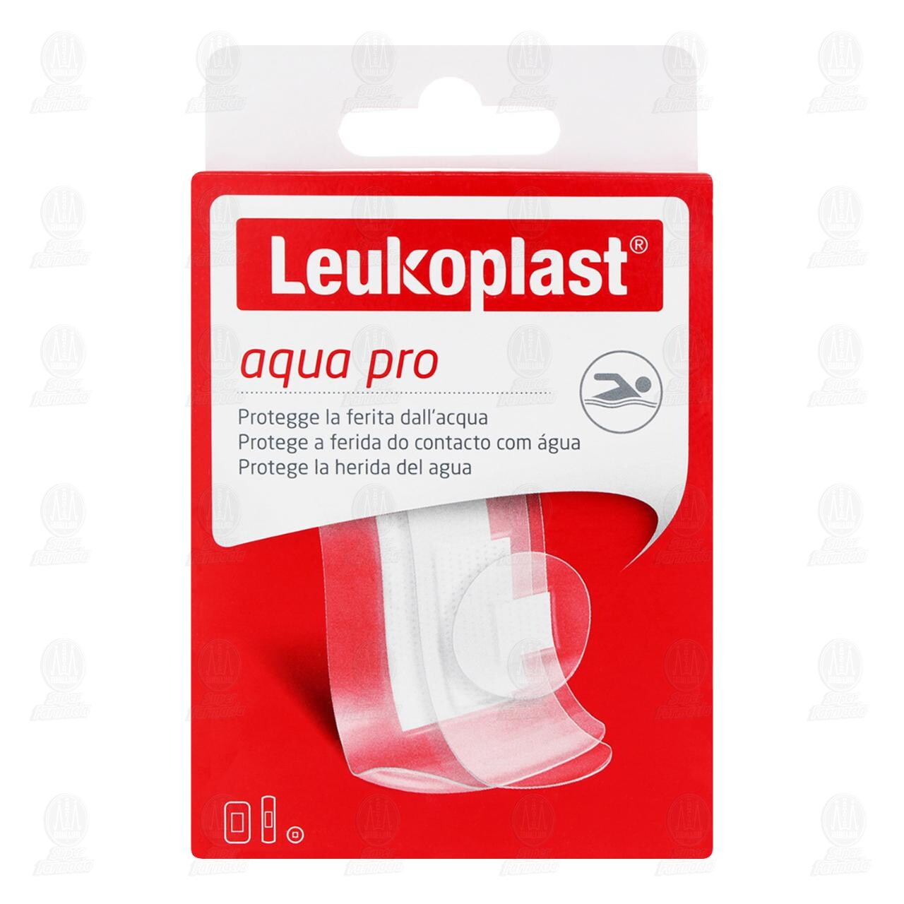 Curas Leukoplast Aqua Pro Varios Tama&ntilde;os, 20 pzas. image number 1