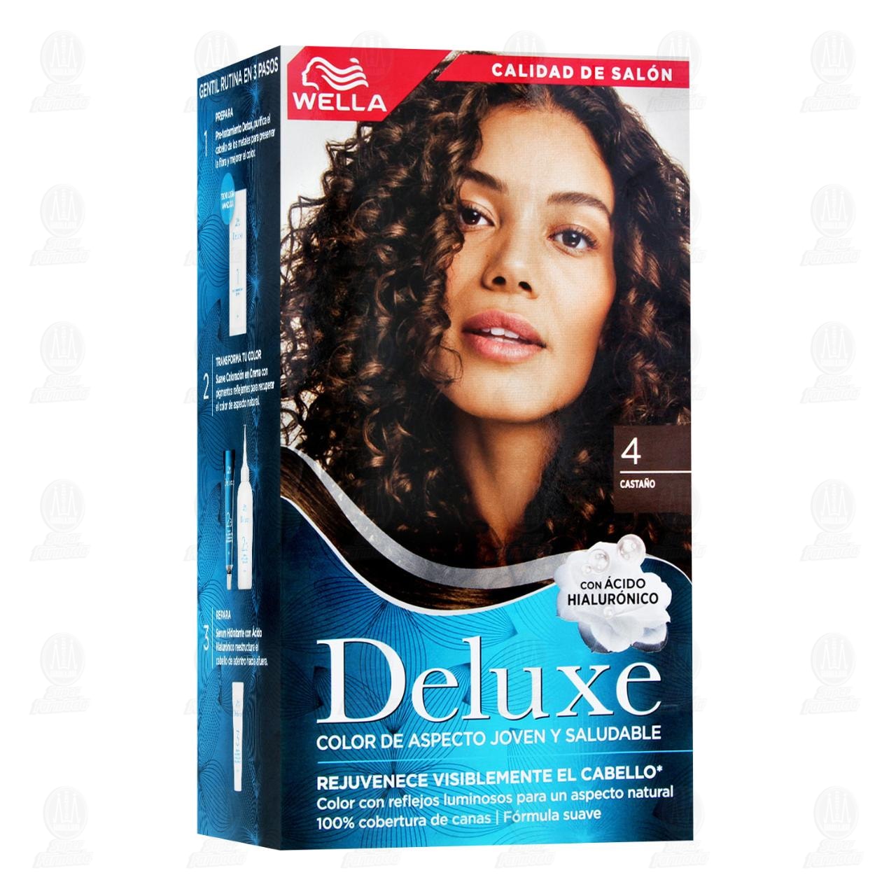 Imagen para Tinte Deluxe Color Castaño (4), 1 pz.