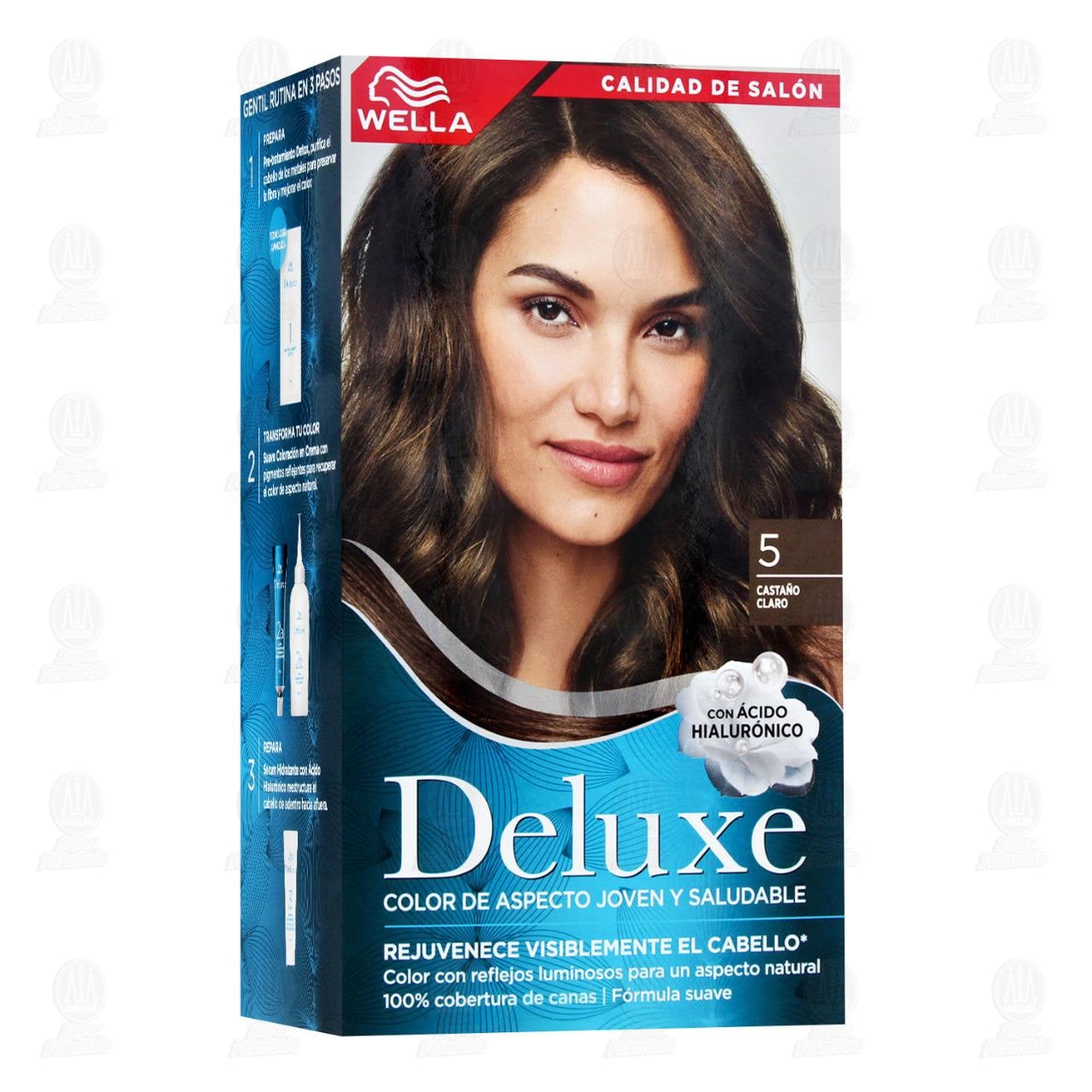 Imagen para Tinte Deluxe Color Castaño Claro (5), 1 pz.