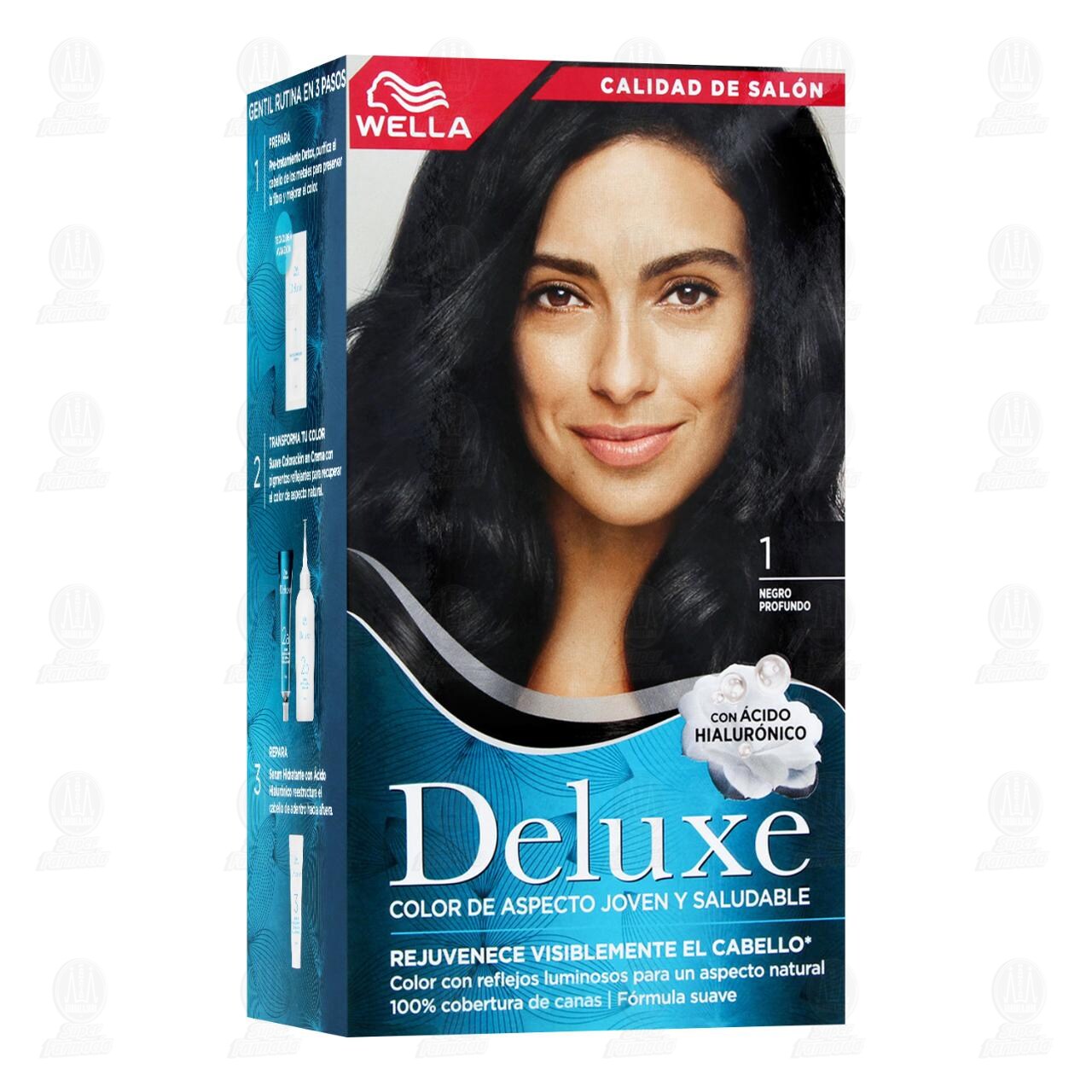 Tinte Deluxe Color Negro Profundo (1), 1 pz. image number 0