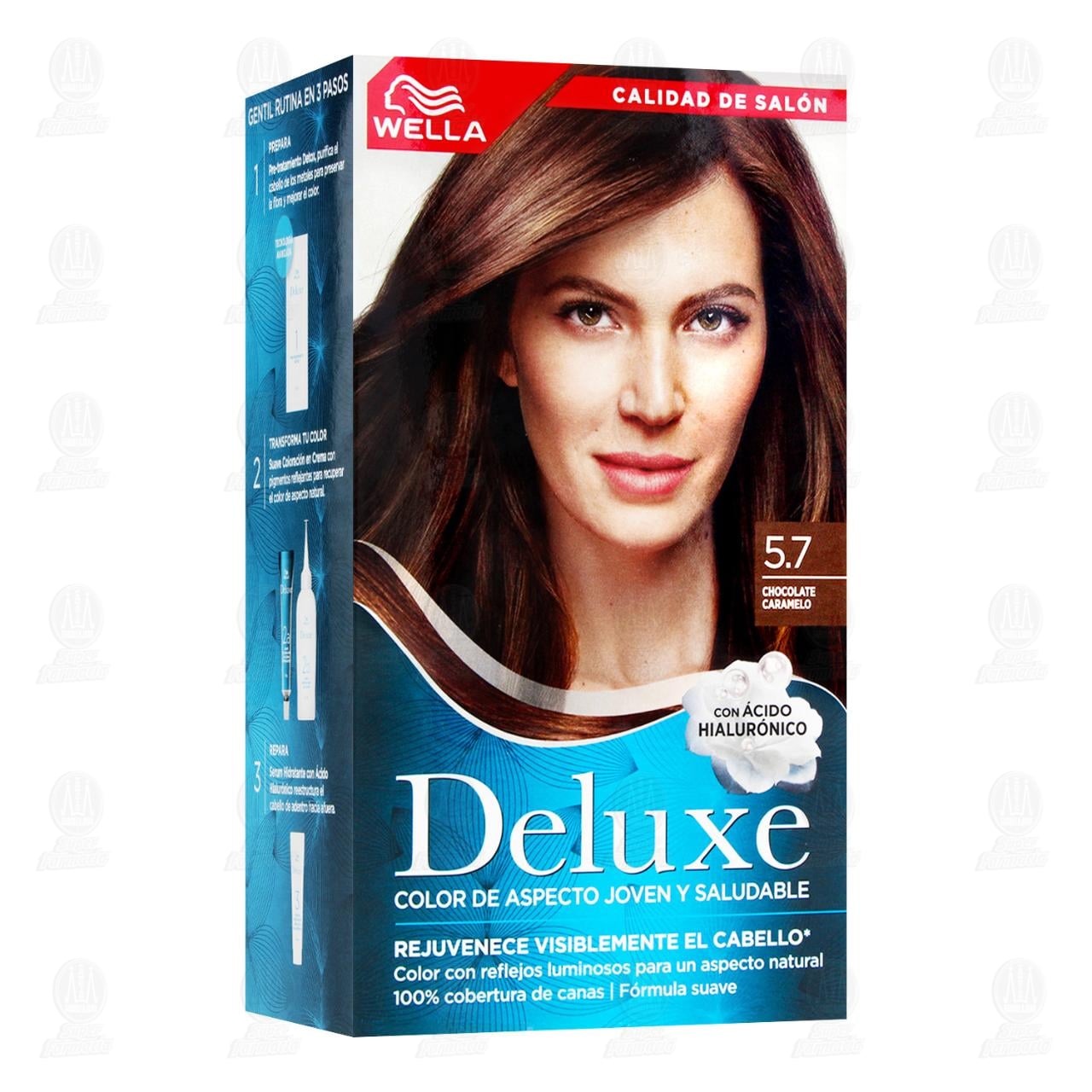 Imagen para Tinte Deluxe Color Chocolate Caramelo (5.7), 1 pz.