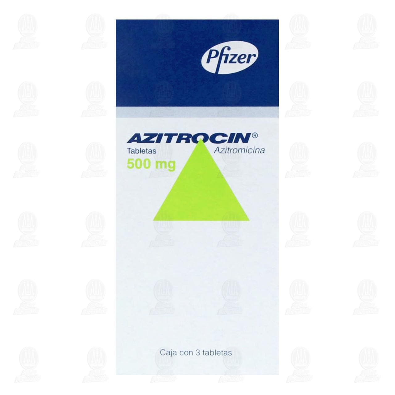 Azitrocin 500 mg, 3 Tabletas. image number 1