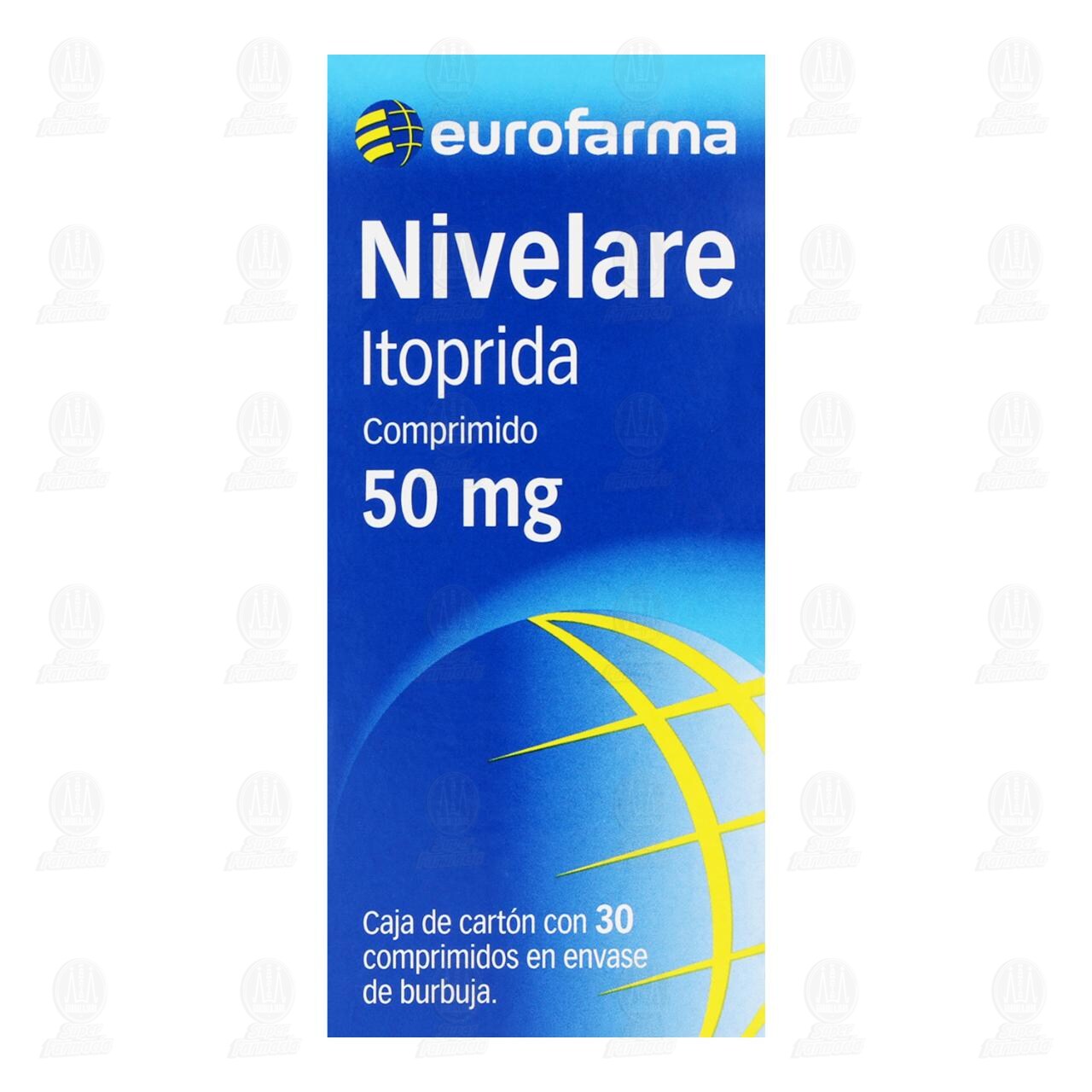 Nivelare 50 mg, 30 Tabletas. image number 1
