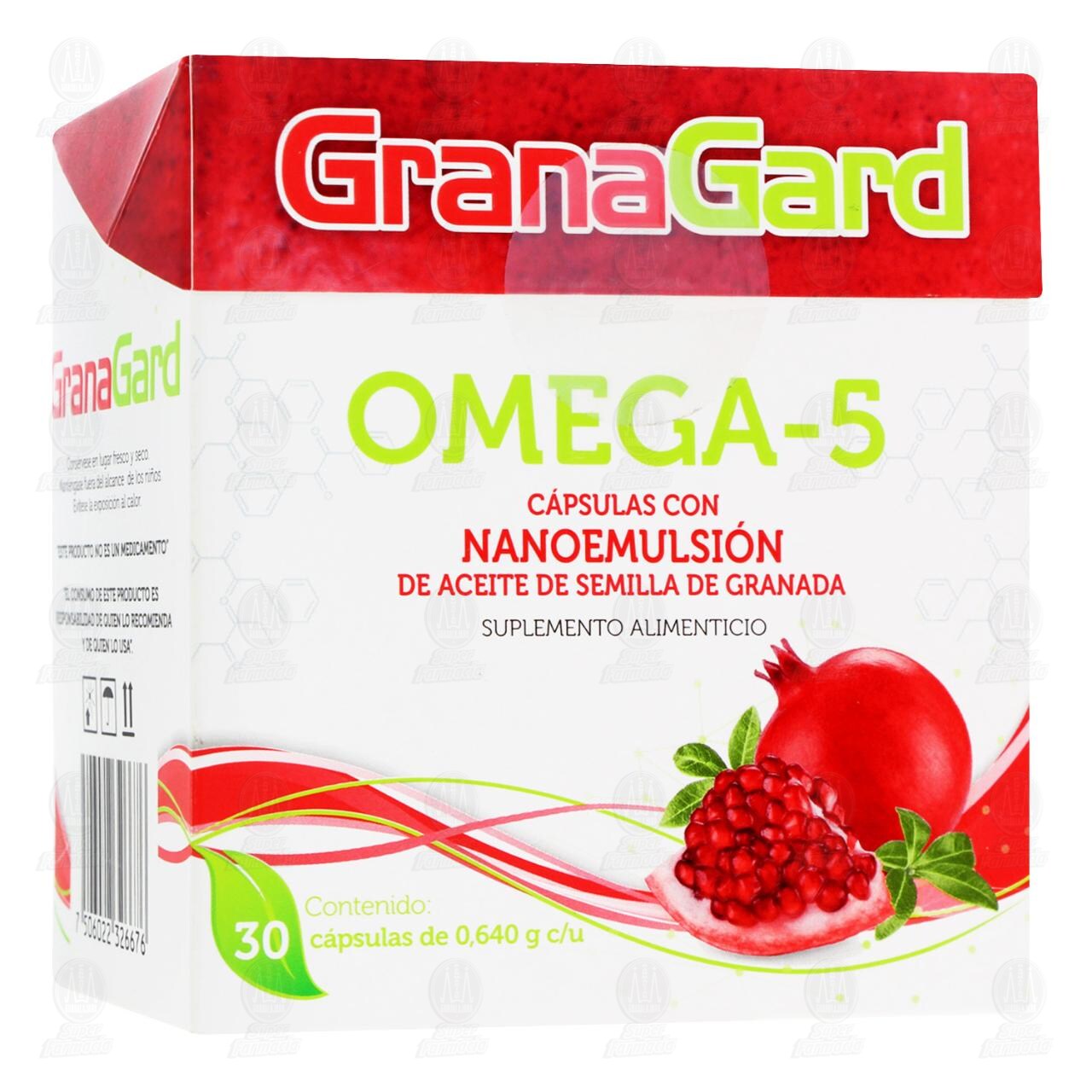 Suplemento alimenticio Grana Gard Omega-5, 30 C&aacute;psulas. image number 0