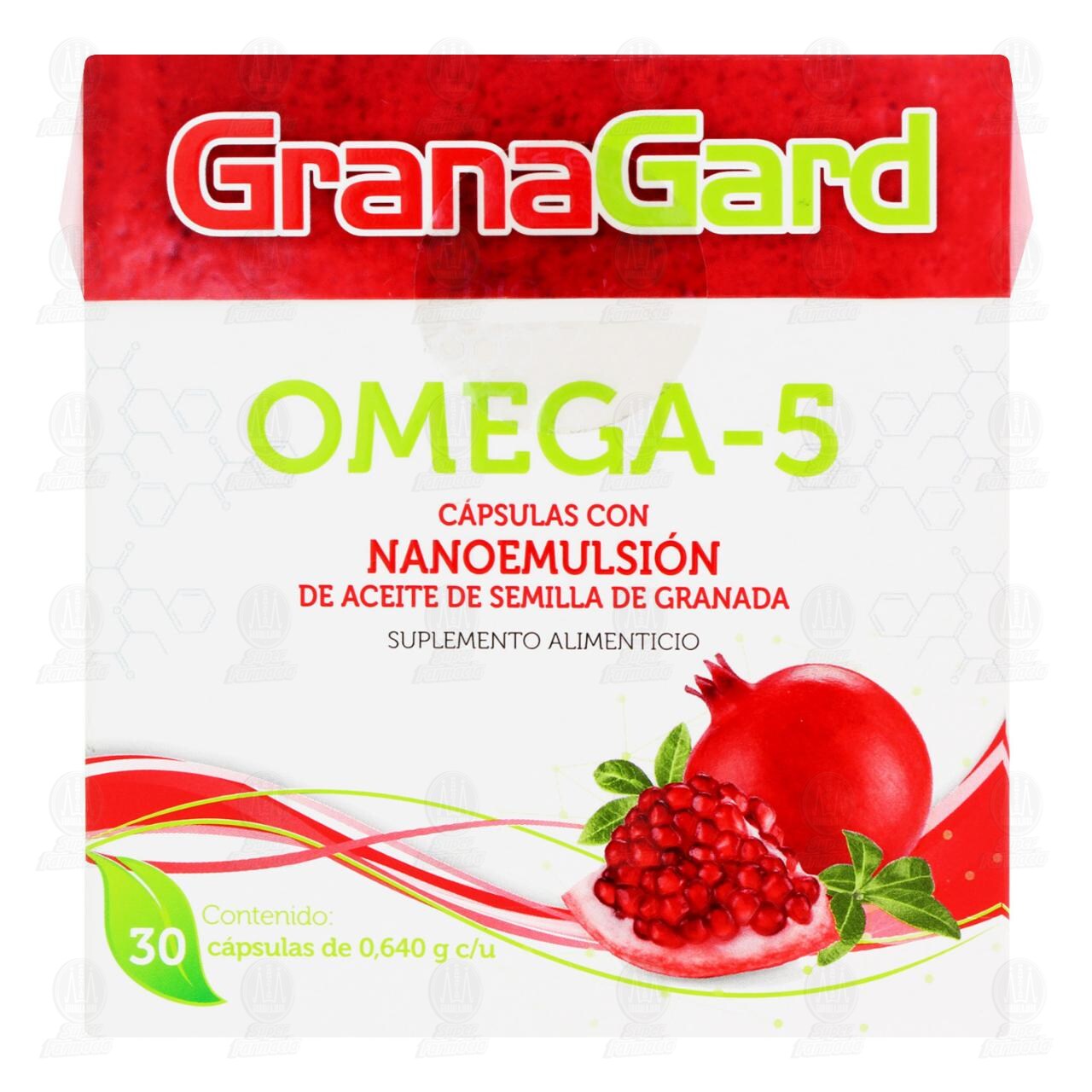 Suplemento alimenticio Grana Gard Omega-5, 30 C&aacute;psulas. image number 1