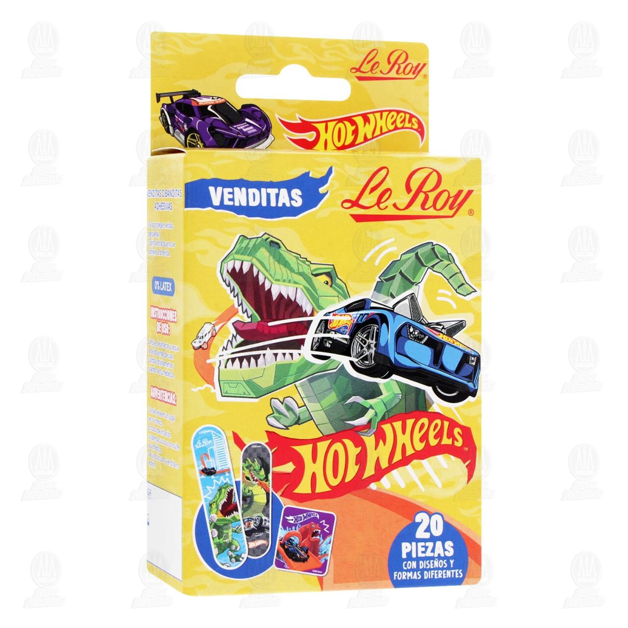 Venditas Le Roy Hot Wheels con Dise&ntilde;os y Formas Diferentes, 20 pzas. image number 0